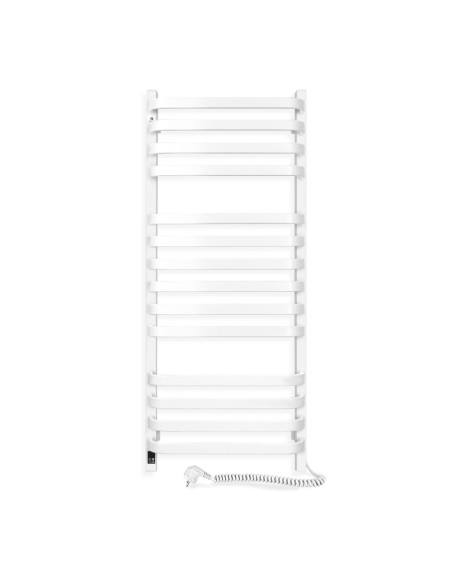 Electric Towel Rail WHITE NAVIN STUGNA 480х1200 Sensor right