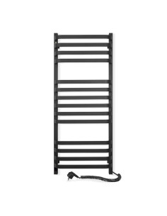 Electric Towel Rail BLACK NAVIN STUGNA 480х1200 Sensor right