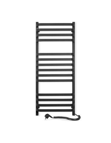 Electric Towel Rail BLACK NAVIN STUGNA 480х1200 Sensor right