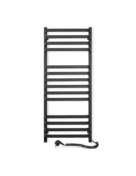 Electric Towel Rail BLACK NAVIN STUGNA 480х1200 Sensor right