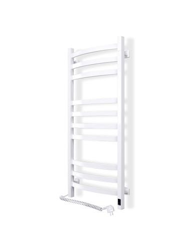 Electric Towel Rail WHITE NAVIN AVALON 480х1000 Sensor left