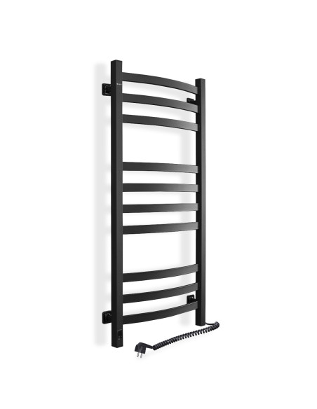 Electric Towel Rail BLACK NAVIN AVALON 480х1000 Sensor right Electric Towel Rail BLACK NAVIN AVALON 480х1000 Sensor right