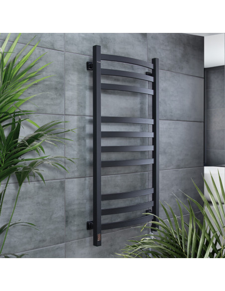 Electric Towel Rail BLACK NAVIN AVALON 480х1000 Sensor right Electric Towel Rail BLACK NAVIN AVALON 480х1000 Sensor right