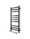 Electric Towel Rail BLACK NAVIN AVALON 480х1000 Sensor left