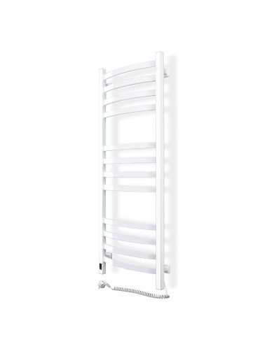 Electric Towel Rail WHITE NAVIN AVALON 480х1200 Sensor right