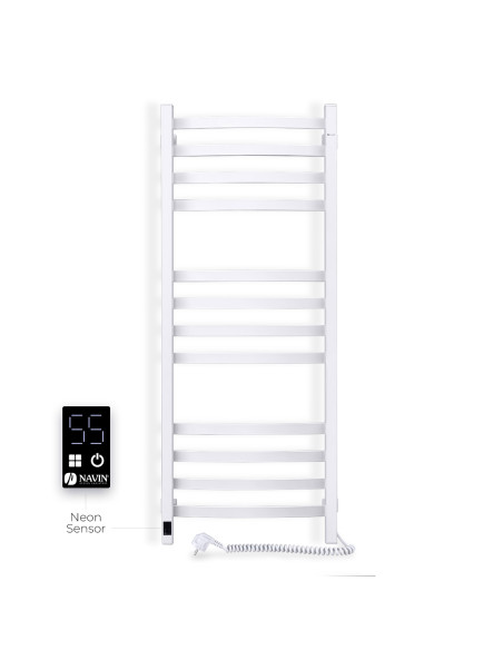 Electric Towel Rail WHITE NAVIN AVALON 480х1200 Sensor right Electric Towel Rail WHITE NAVIN AVALON 480х1200 Sensor right