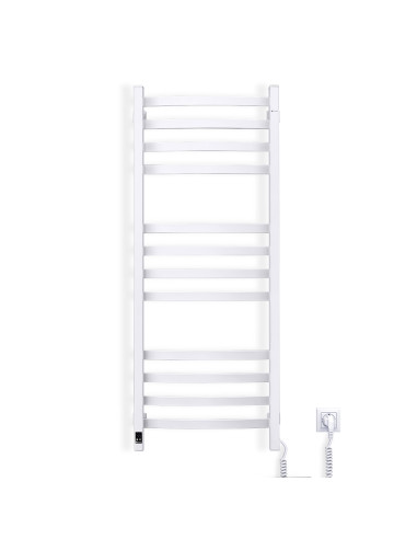 Electric Towel Rail WHITE NAVIN AVALON 480х1200 Sensor right