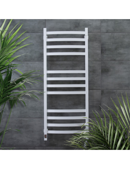 Electric Towel Rail WHITE NAVIN AVALON 480х1200 Sensor right Electric Towel Rail WHITE NAVIN AVALON 480х1200 Sensor right