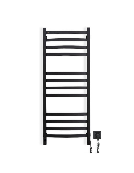 Electric Towel Rail BLACK NAVIN AVALON 480х1200 Sensor right
