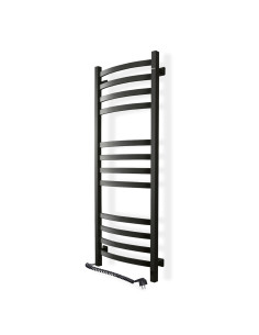 Electric Towel Rail BLACK NAVIN AVALON 480х1200 Sensor left