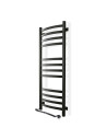 Electric Towel Rail BLACK NAVIN AVALON 480х1200 Sensor left