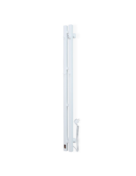 Electric Towel Rail WHITE NAVIN SILOUETTE QUADRO 90х1200 Sensor right