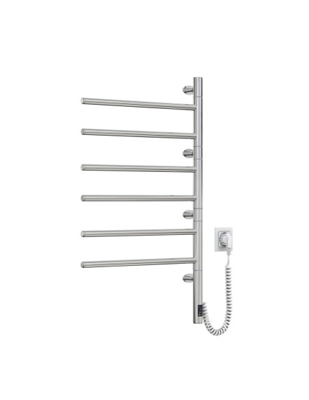 Stainless Steel Electric Towel Rail ARABESQUE 480x800 Sensor