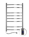 Stainless Steel Electric Towel Rail CAMELLIA Sensor 480х800 left