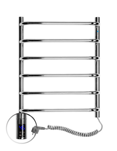 Stainless Steel Electric Towel Rail SYMPHONIA Sensor 480x600 right