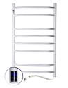 Electric Towel Rail WHITE BLUES Sensor 480x800 right