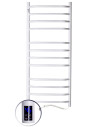 Electric Towel Rail WHITE BLUES Sensor 480x1200 right
