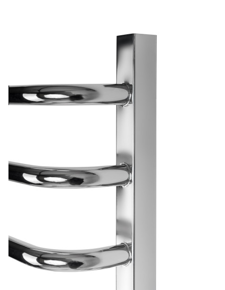 Stainless Steel Heated Towel Rail GRANDIS 500x1000