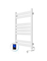 Electric Towel Rail WHITE LARGO Sensor 500x800 right