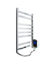 Stainless Steel Electric Towel Rail AVANGARD Sensor 480х800 left