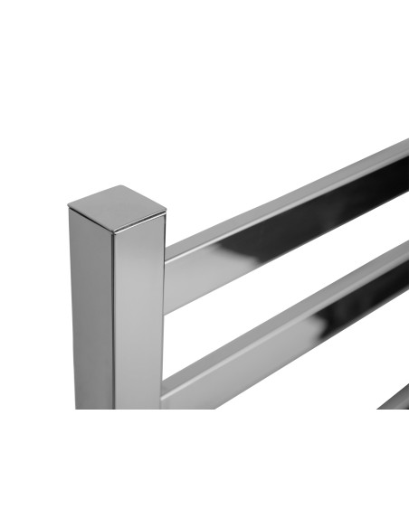 Stainless Steel Electric Towel Rail AVANGARD Sensor 480х800 left