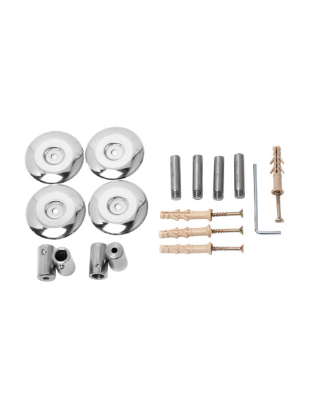 Stainless Steel Electric Towel Rail AVANGARD Sensor 480х800 left