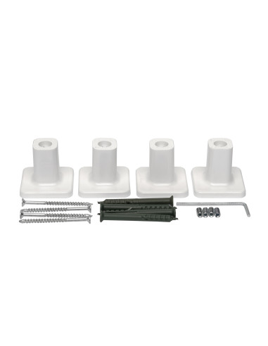 Electric Towel Rail WHITE LARGO Sensor 500x1000 left