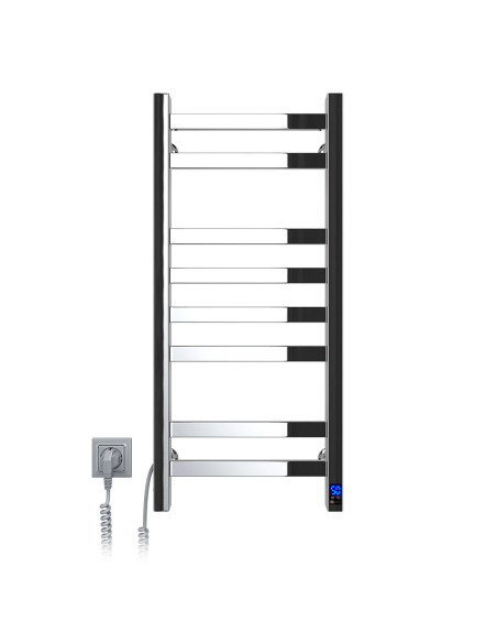Stainless Steel Electric Towel Rail AVANGARD Sensor 360х800 left Stainless Steel Electric Towel Rail AVANGARD Sensor 360х800 left