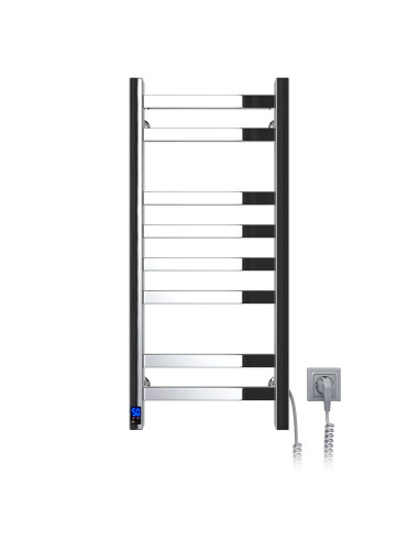 Stainless Steel Electric Towel Rail AVANGARD Sensor 360х800 right
