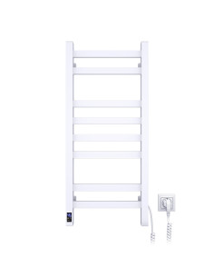 Electric Towel Rail WHITE AVANGARD Sensor 360х800 right 2