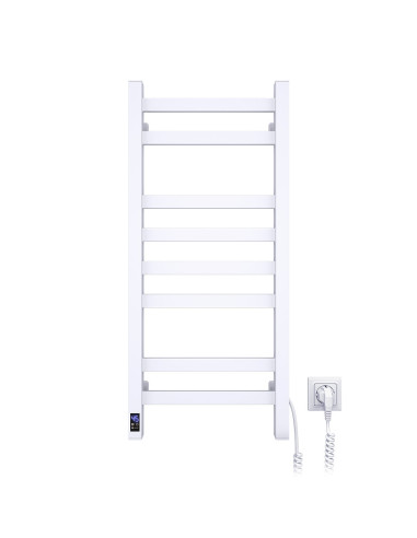 Electric Towel Rail WHITE AVANGARD Sensor 360х800 right