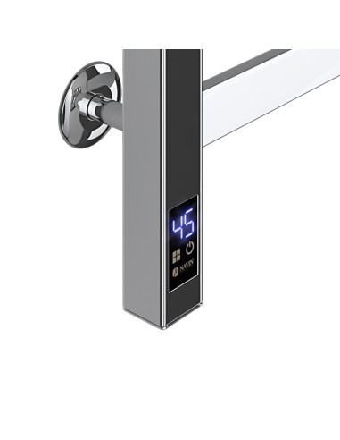 Stainless Steel Electric Towel Rail LOFT Sensor 500x1200 left