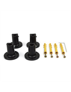 Electric Towel Rail BLACK CAMELLIA Sensor 480х1000 left 2