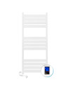 Electric Towel Rail WHITE LARGO Sensor 500x1200 left