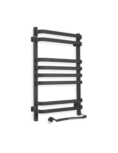 Electric Towel Rail BLACK NAVIN STUGNA 480х800 Sensor right