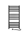 Electric Towel Rail BLACK NAVIN STUGNA 480х1000 Sensor right