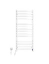 Electric Towel Rail WHITE NAVIN STUGNA 480х1200 Sensor left