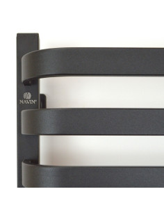 Electric Towel Rail BLACK NAVIN STUGNA 480х1000 Sensor right 2