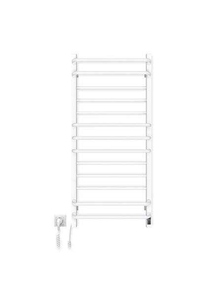 Electric Towel Rail WHITE GRANDIS Sensor 480х1000 left Electric Towel Rail WHITE GRANDIS Sensor 480х1000 left