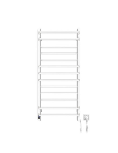 Electric Towel Rail WHITE GRANDIS Sensor 480х1000 right