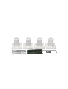 Electric Towel Rail WHITE NAVIN AVALON 480х800 Right sensor 2