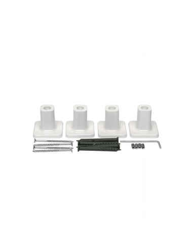 Electric Towel Rail WHITE NAVIN AVALON 480х800 Right sensor