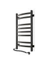 Electric Towel Rail BLACK NAVIN AVALON 480х800 Sensor left