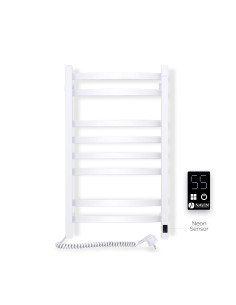 Electric Towel Rail WHITE NAVIN AVALON 480х800 Sensor left 2