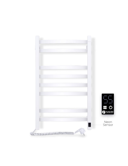 Electric Towel Rail WHITE NAVIN AVALON 480х800 Sensor left Electric Towel Rail WHITE NAVIN AVALON 480х800 Sensor left