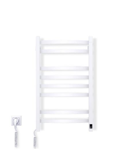 Electric Towel Rail WHITE NAVIN AVALON 480х800 Sensor left Electric Towel Rail WHITE NAVIN AVALON 480х800 Sensor left