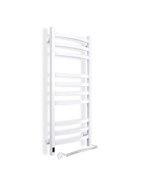 Electric Towel Rail WHITE NAVIN AVALON 480х1000 Sensor right