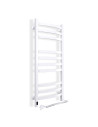 Electric Towel Rail WHITE NAVIN AVALON 480х1000 Sensor right