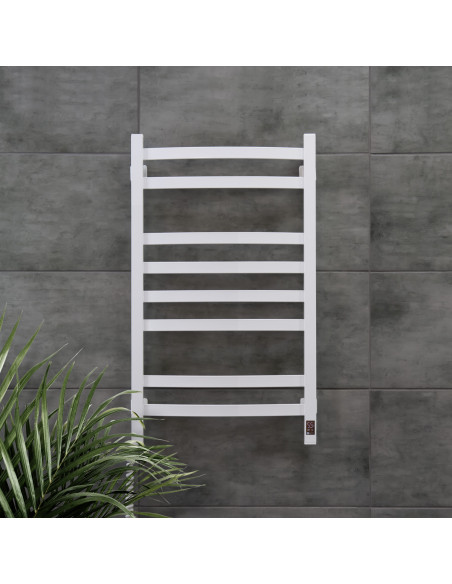 Electric Towel Rail WHITE NAVIN AVALON 480х800 Sensor left Electric Towel Rail WHITE NAVIN AVALON 480х800 Sensor left