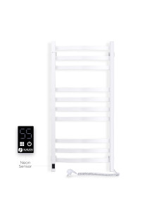 Electric Towel Rail WHITE NAVIN AVALON 480х1000 Sensor right 2